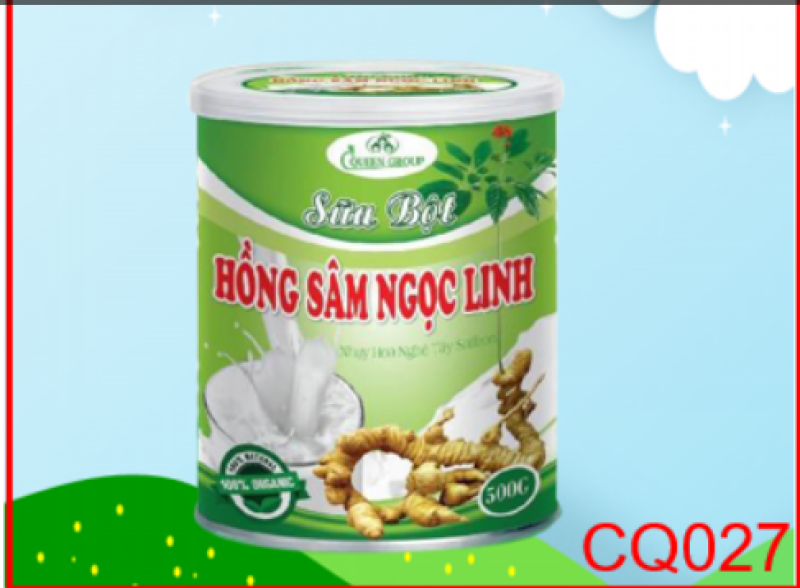 Hồng sâm Ngọc linh - Sữa bột Saffron Nhung hươu làm đẹp da và tăng cường sức khỏe, giàu DHA và Canxi cao cấp