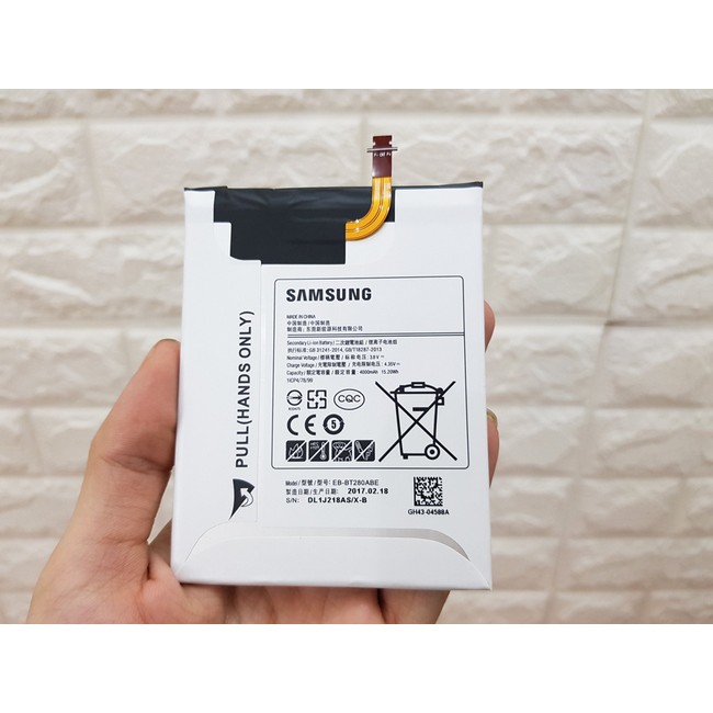 Pin samsung galaxy tab a6 7.0 t285 t280 4000mah zin máy - bảo hành 3 tháng