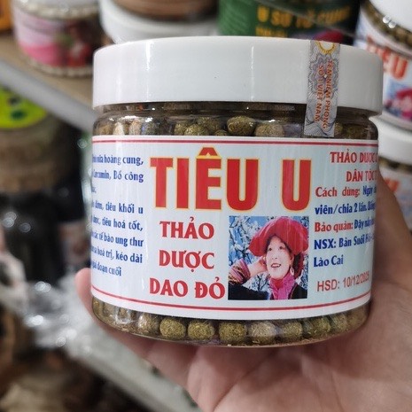 Tiêu U - Thảo Dược dân tộc Dao Đỏ (Hộp 300gram)