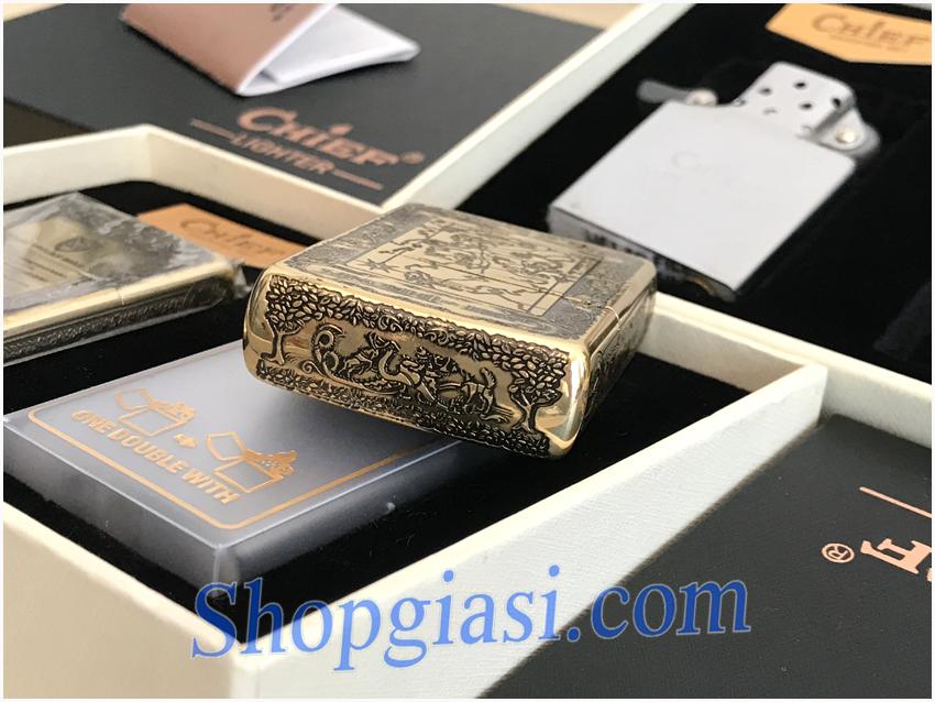 Bật Lửa 2 Ruột - 2 Lửa