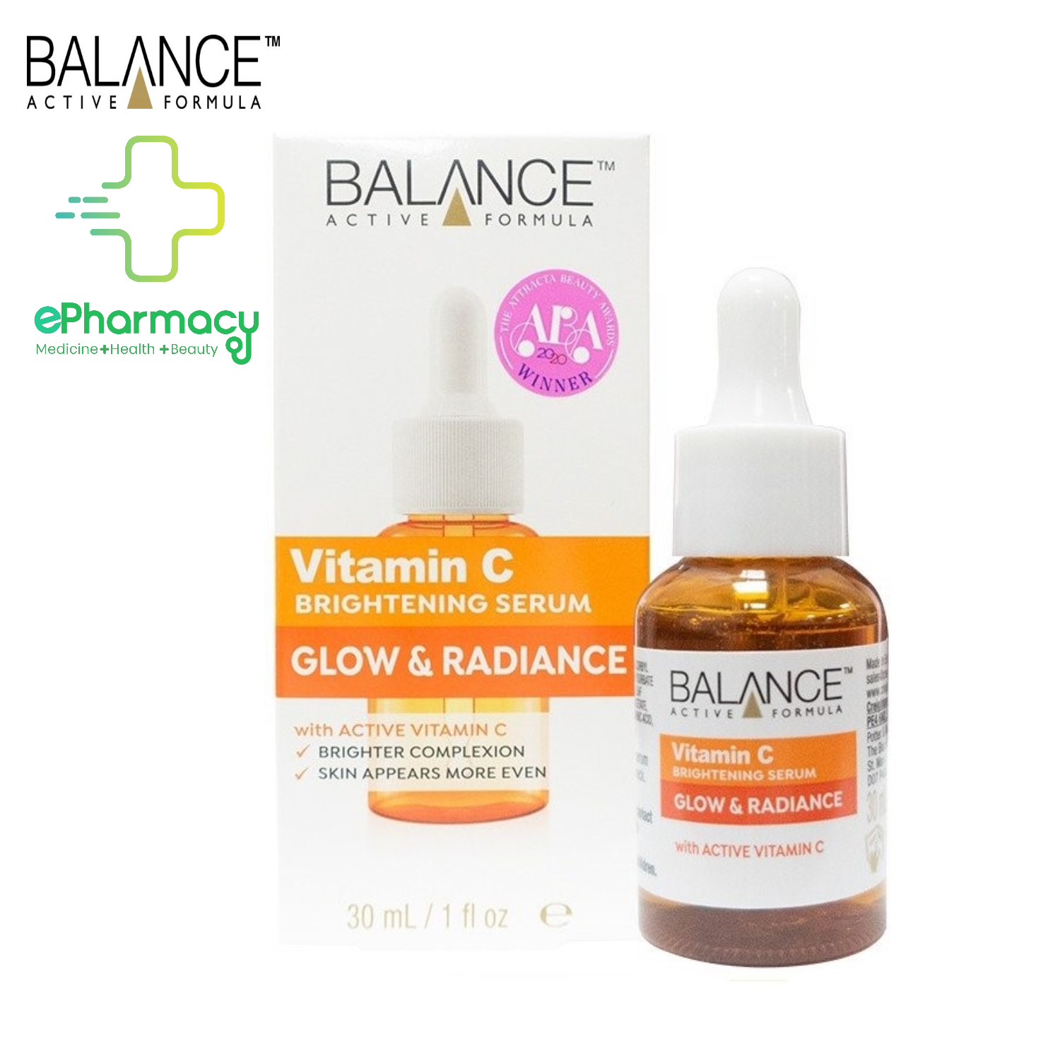 Serum Vitamin C Balance Active Formula Vitamin C Brightening UK Tinh chất