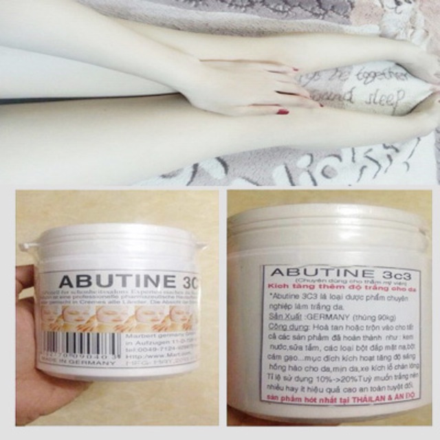 [HCM]Bột Kích Trắng Da Abutine 3C3