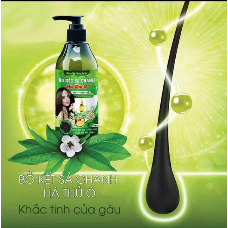 DẦU GỘI BỒ KẾT SẢ CHANH HÀ THỦ Ô