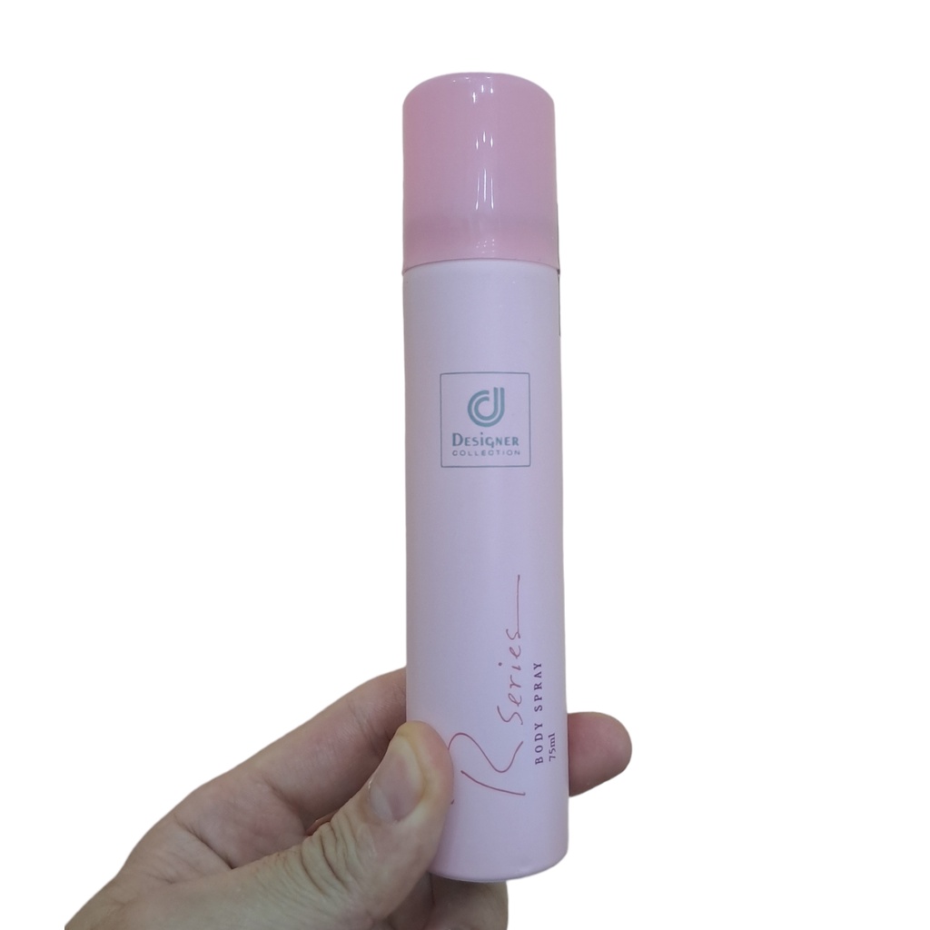 Xịt Thơm Toàn Thân Hương Nước Hoa Designer Collection R Series Body Spray 75ml
