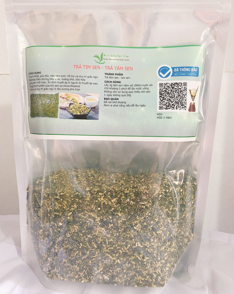 1kg Trà tim sen - Trà tâm sen