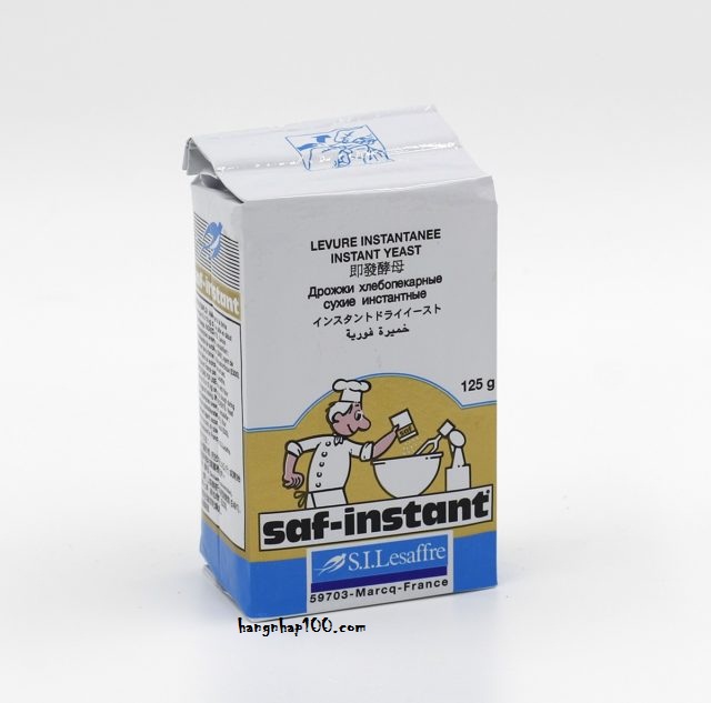 Men khô ngọt bánh mì saf-instant 125gr, 500gr
