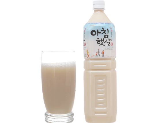 Nước gạo rang Morning Woonjin chai 1.5L
