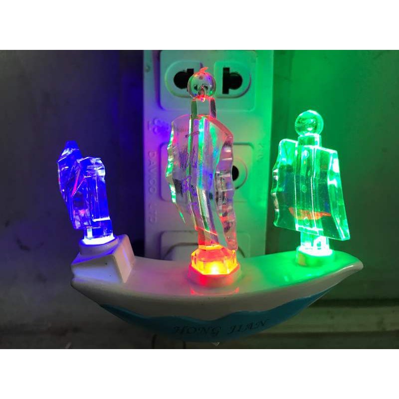 [HCM]Đèn ngủ Thuyền buồm 3 Led