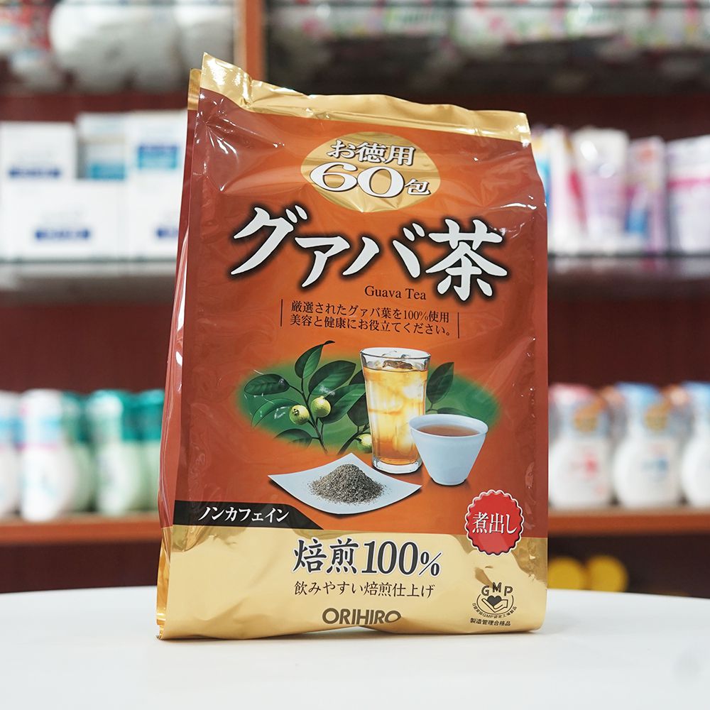 Trà lá ổi Orihiro Nhật Bản ( 60 gói/ túi)