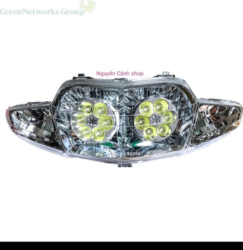 chóa đèn xe wave nhỏ LED