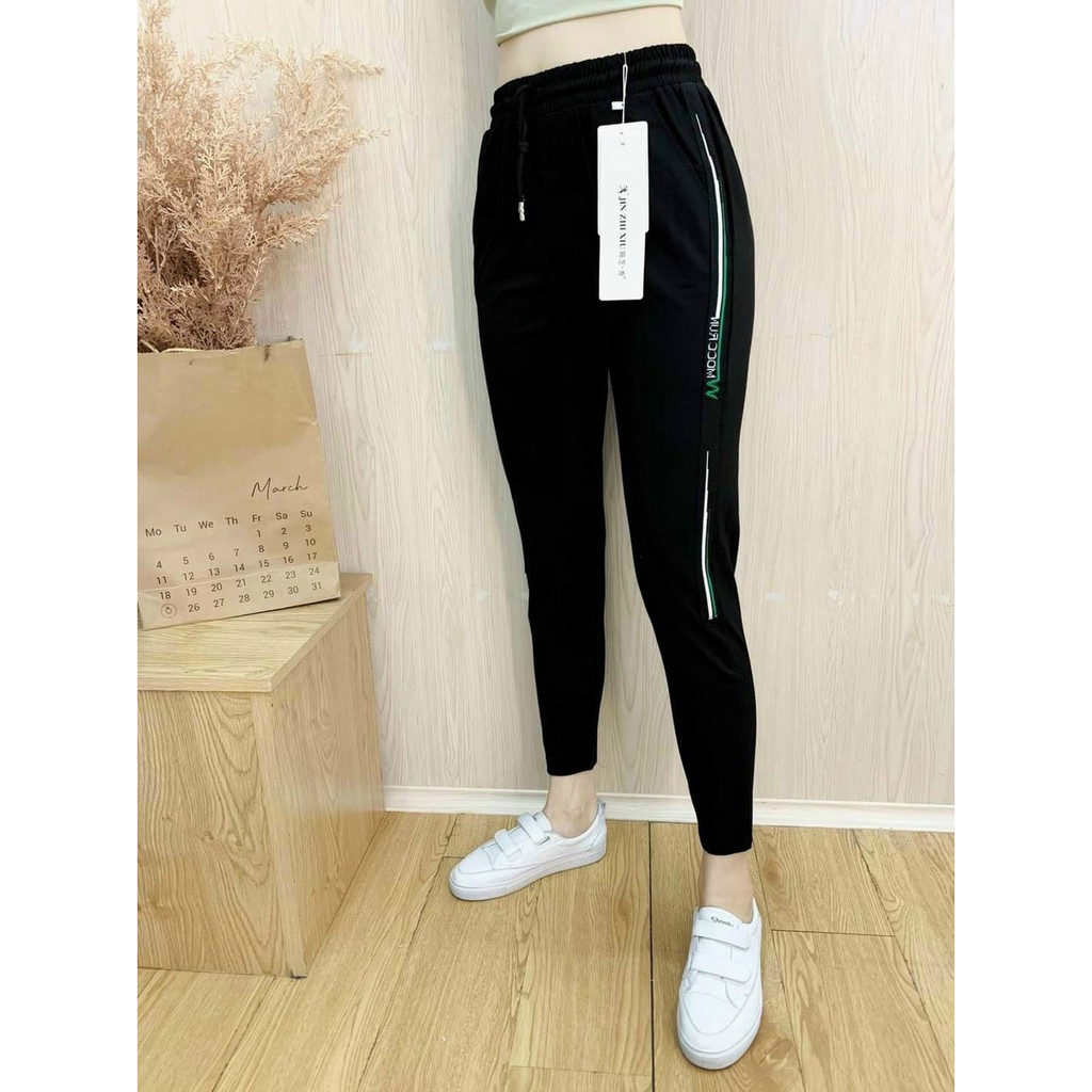 QUẦN BAGGY phối sọc chất umi