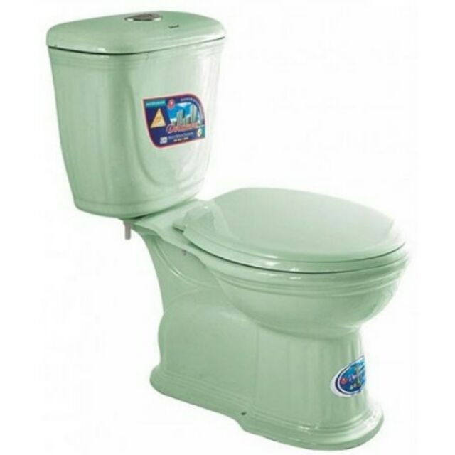 Nắp bồn cầu xanh ngọc