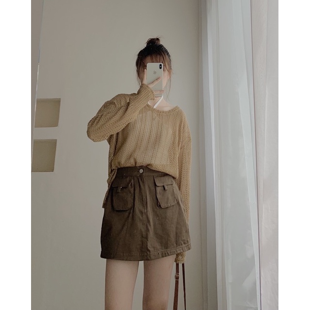 Set áo lưới kèm áo yếm 781