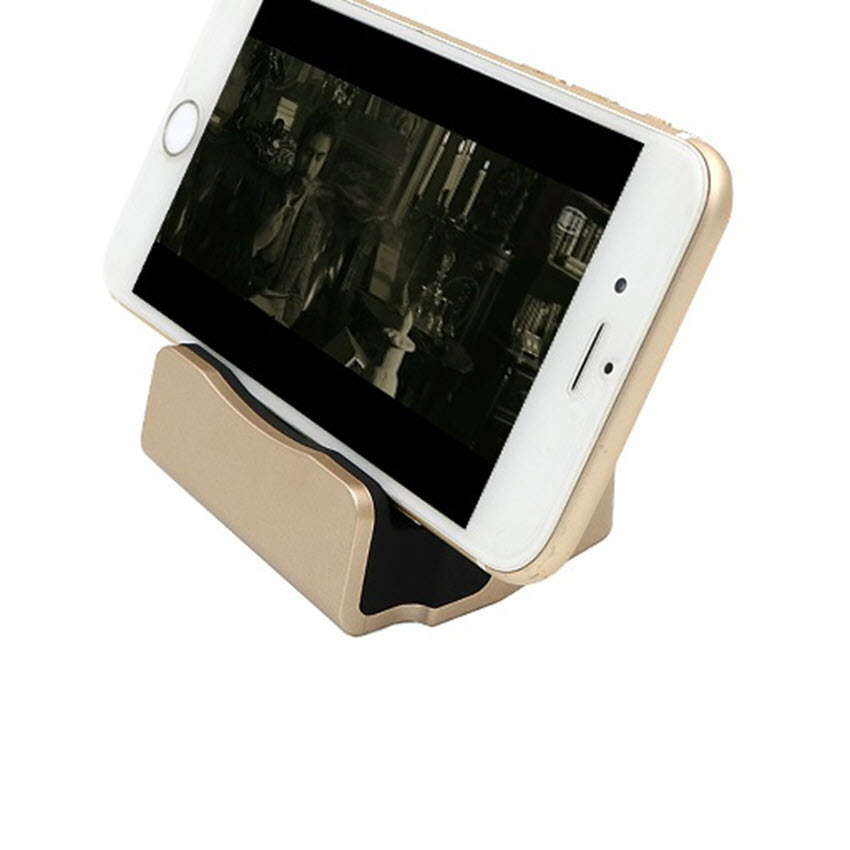 Dock sạc kiêm giá đỡ cho điện thoại Iphone