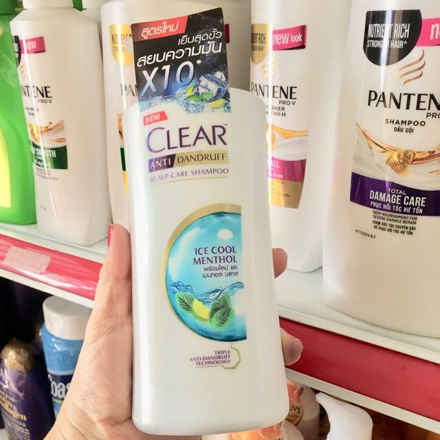 Dầu Gội Đầu Clear 450ml/480ml Thái Lan Mẫu Mới