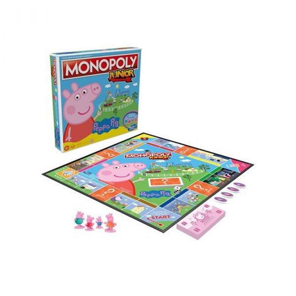 Cờ Tỷ Phú Monopoly Junior Peppa Pig - Hasbro Gaming F1656