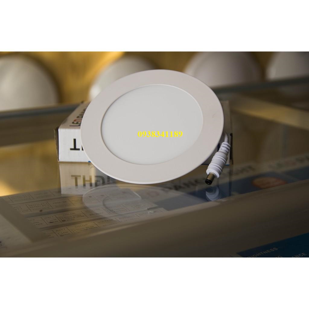 Đèn Led âm trần siêu mỏng 6w 9w ánh sáng trắng