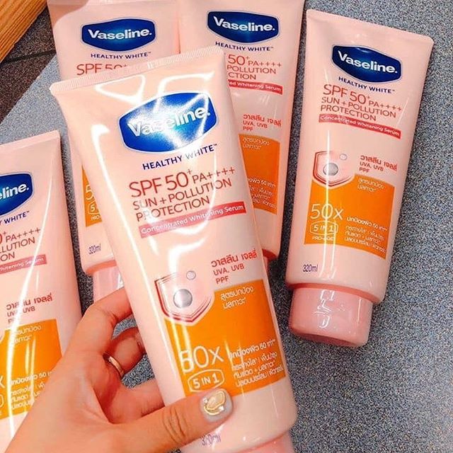 Sữa Dưỡng Thể Vaseline 50X SPF 50 Thái Lan