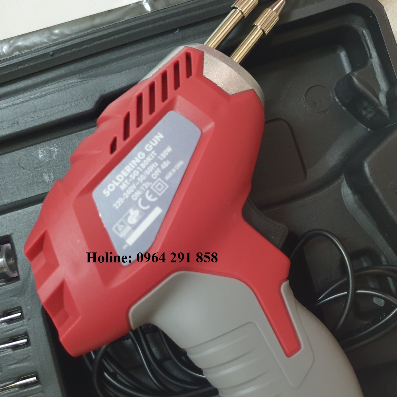 Mỏ hàn xung 180w - mỏ hàn nhật 180w - mỏ hàn sung 180w full phụ kiện