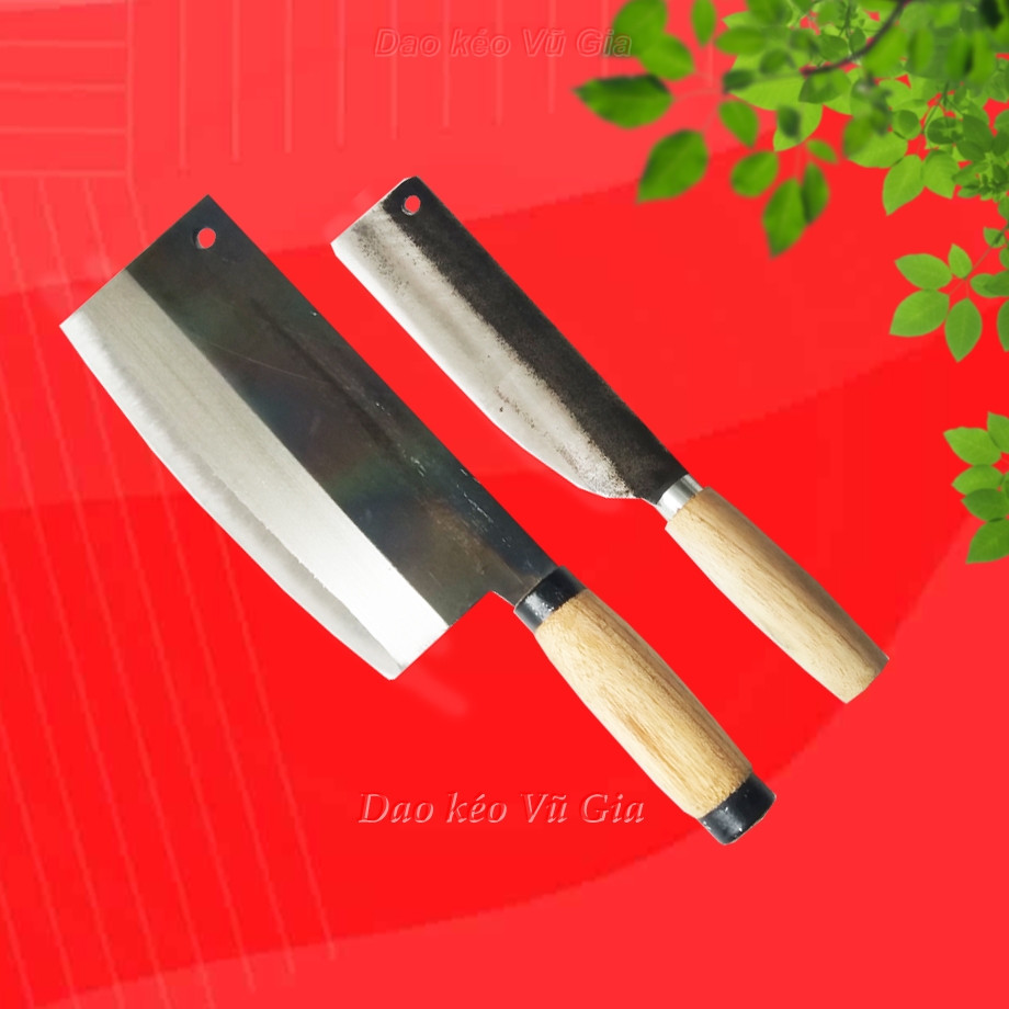 Bộ dao 2 món thái chặt nhà bếp