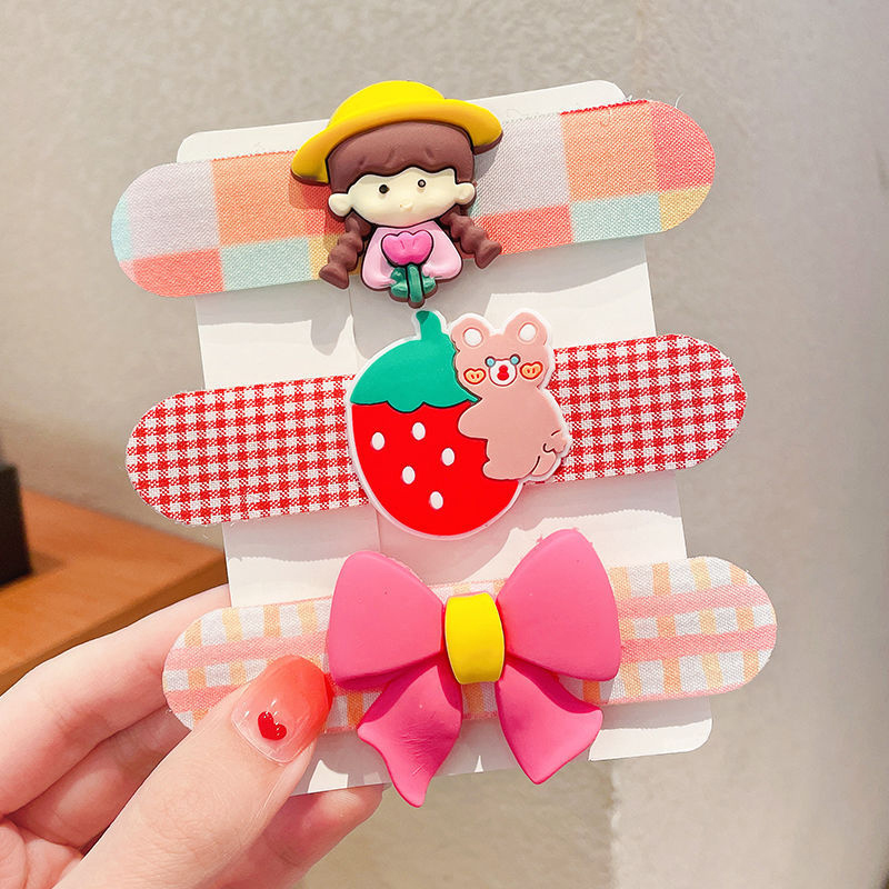 Set 3 miếng dán tóc mái