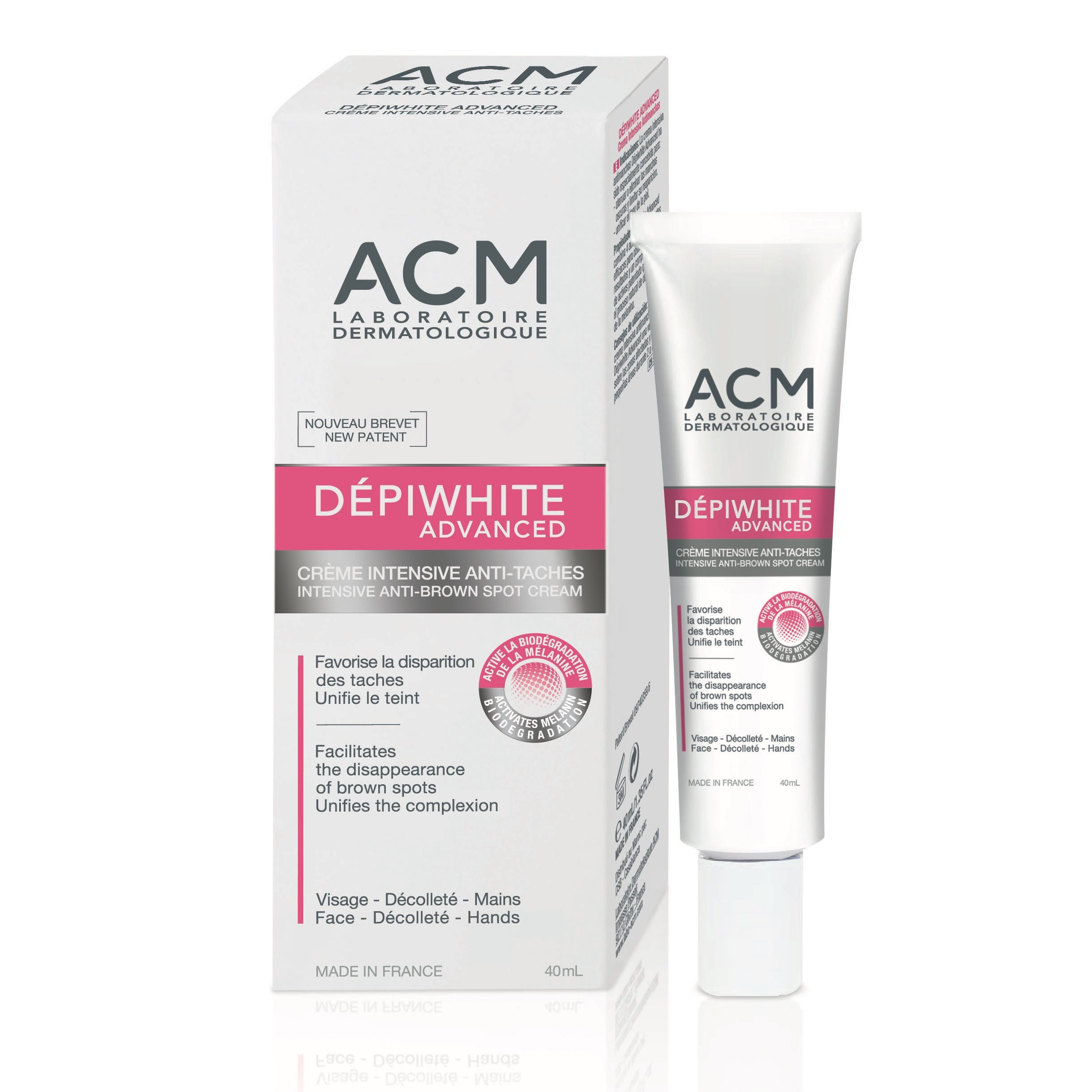 Acm Kem Bôi Làm Mờ Vết Nám Sạm Tàn Nhang Đốm Nâu Depiwhite Advanced Cream 40Ml