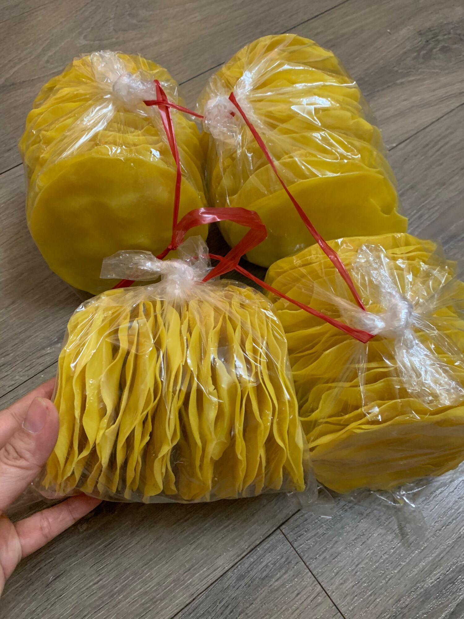 Hoành thánh khômiếng tròn 250g