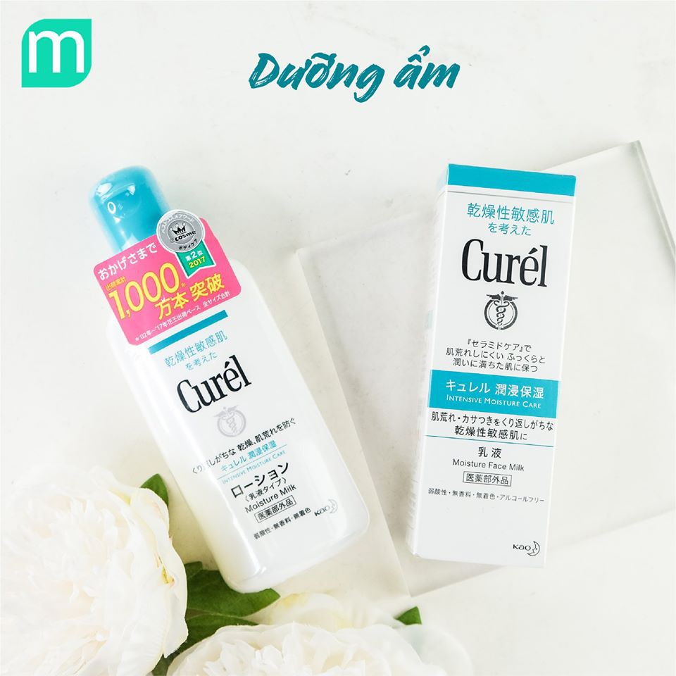Sữa Dưỡng Curel Moisture Face Milk Da Khô Da Nhạy Cảm