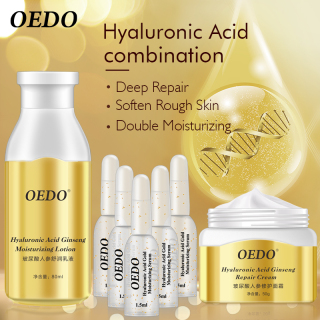 OEDO Bộ chăm sóc da gồm kem đặc trị chứa nhân sâm Hyaluronic Acid tinh chất dưỡng ẩm và kem dưỡng ẩm làm trắng da - INTL thumbnail