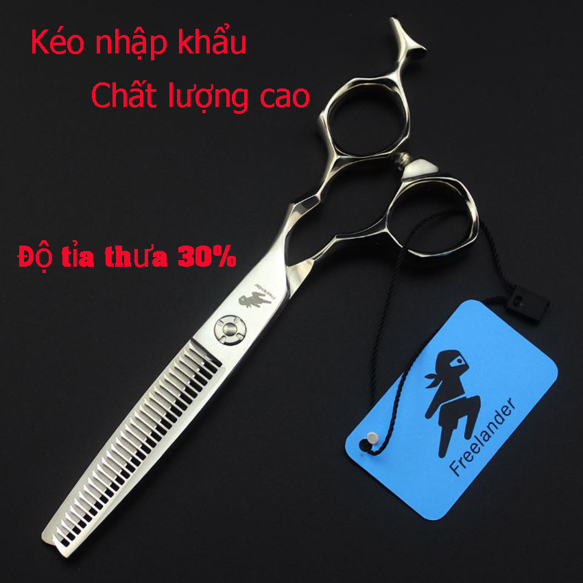 BoBộ kéo cắt tóc và kéo tỉa tóc Nhật bản Freelander 13