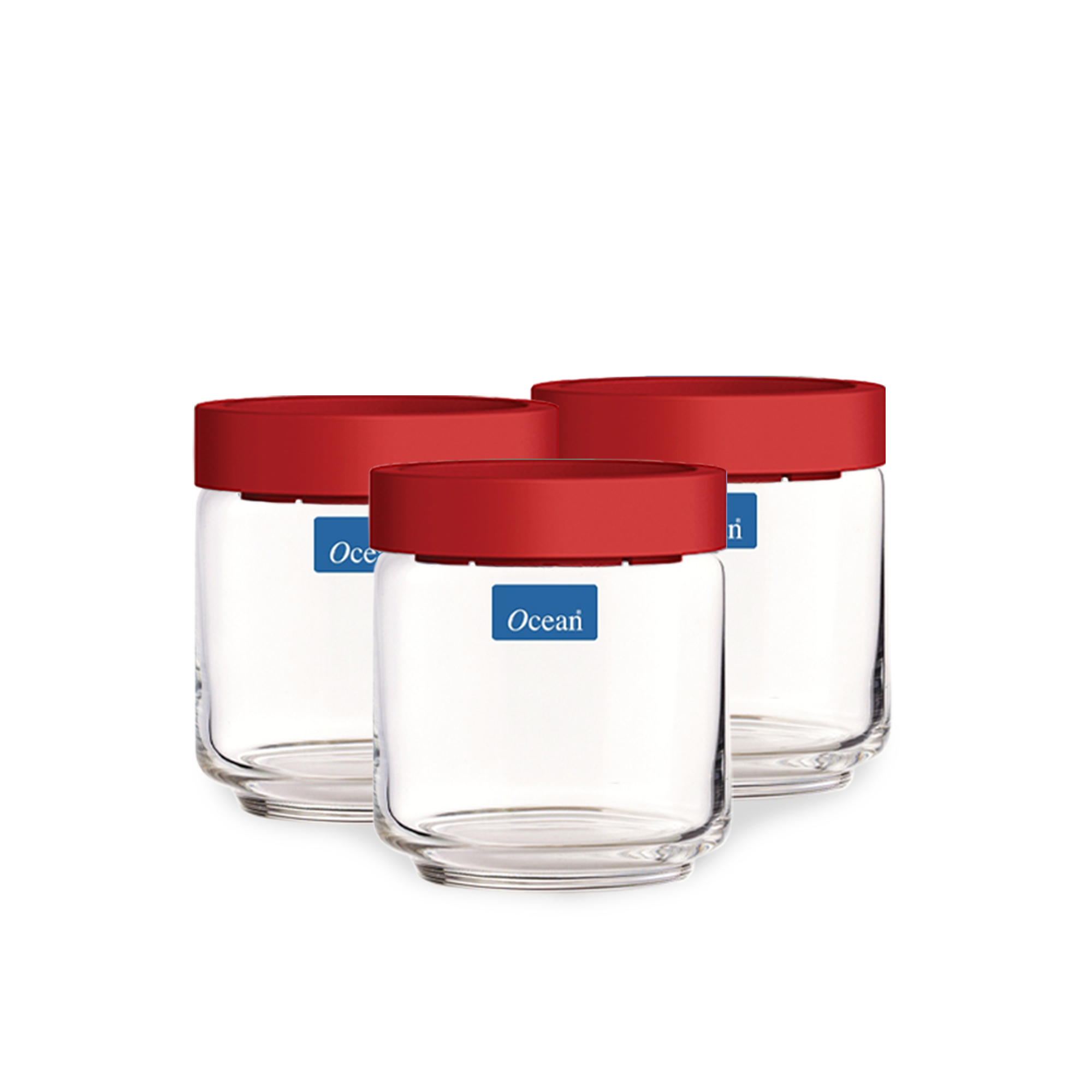 Bộ 3 hũ thủy tinh Rego 500ml