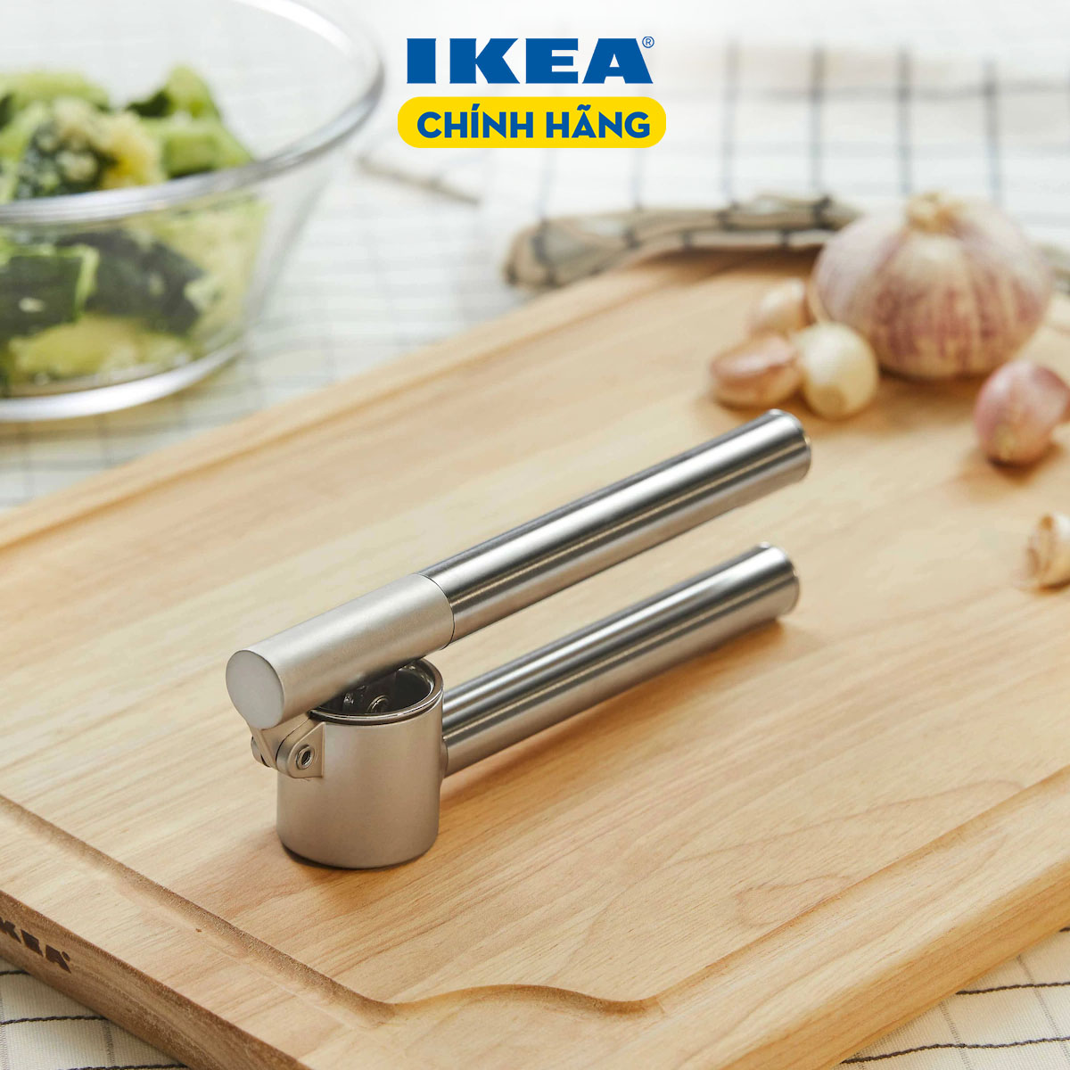 [HCM] DỤNG CỤ ÉP TỎI IKEA CHÍNH HÃNG – KONCIS