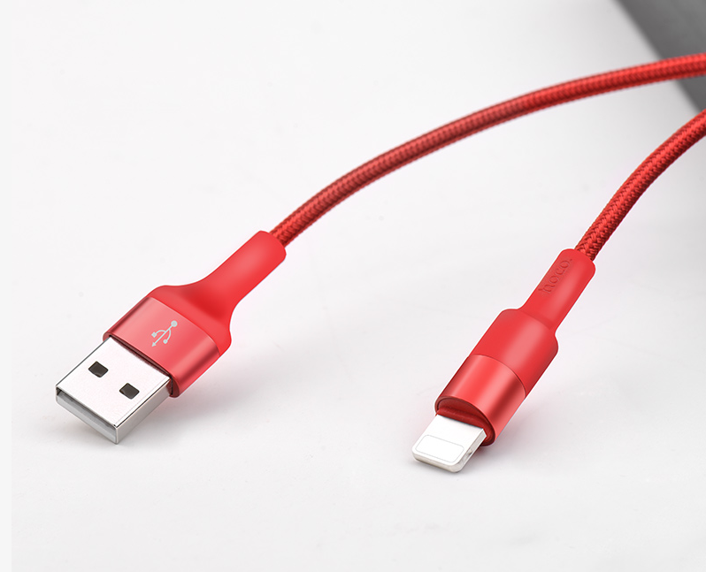Cáp sạc Hoco X26 cho iPHone (lightning) (1 Mét) màu ngẫu nhiên