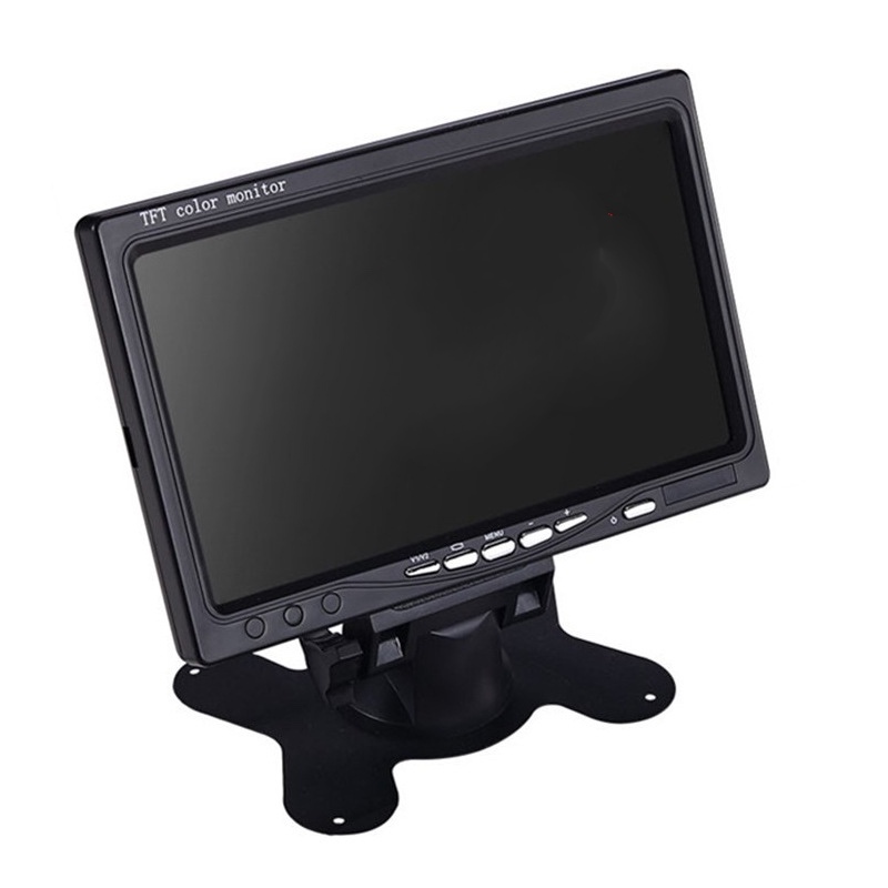 Combo Màn Hình 7 inch + Camera Lùi 4 mắt led Vuông 12V ( giá 1 bộ màn hinh + camera lùi )