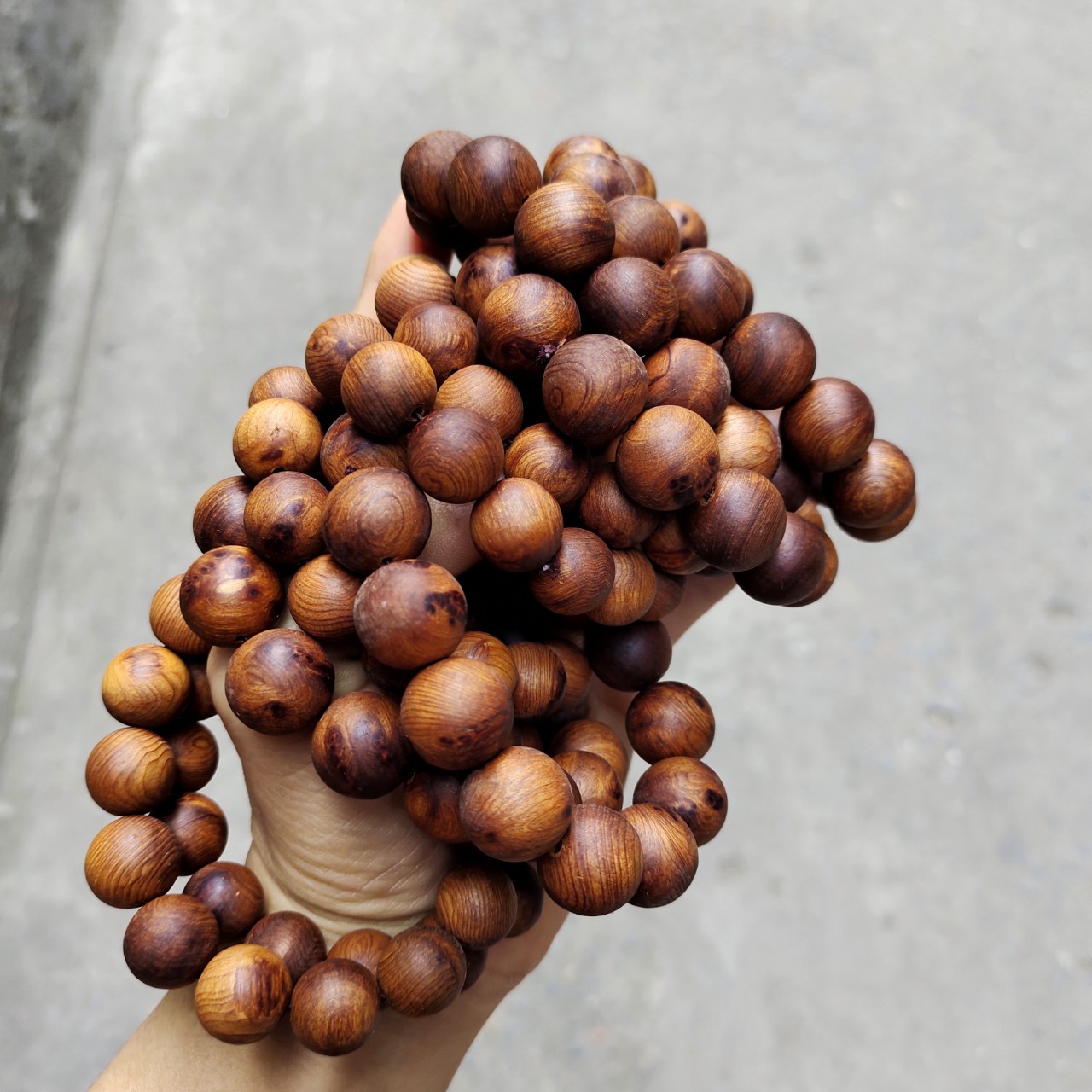 vòng tay gỗ ngọc am thơm 14ly