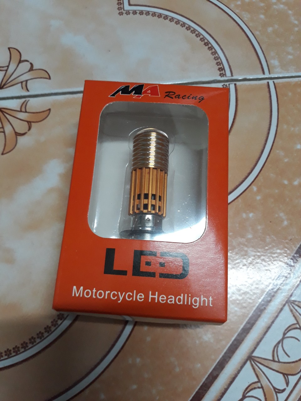 led bi cầu mini cos vàng pha trắng chân M5