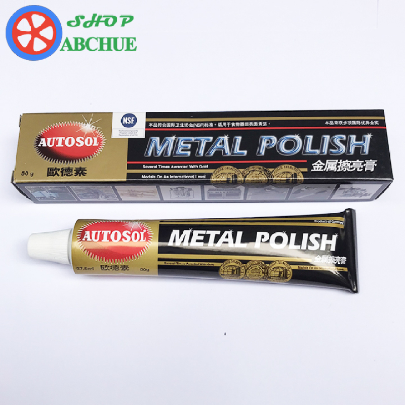 Tuýp 50g Kem Đánh Bóng Kim Loại Nhôm Đồng Inox Autosol Metal Polish