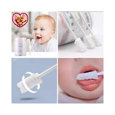 Gạc Rơ Lưỡi V-Cool Vệ Sinh Răng Miệng Cho Bé 30 Gói