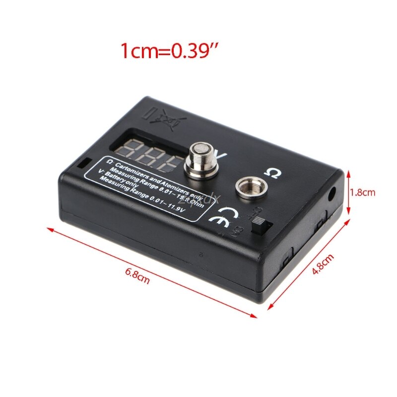 Máy Đo Ohm Điện tử Master-Ohm Mete GNP013 (Dùng Pin 2AA - Tặng kèm)