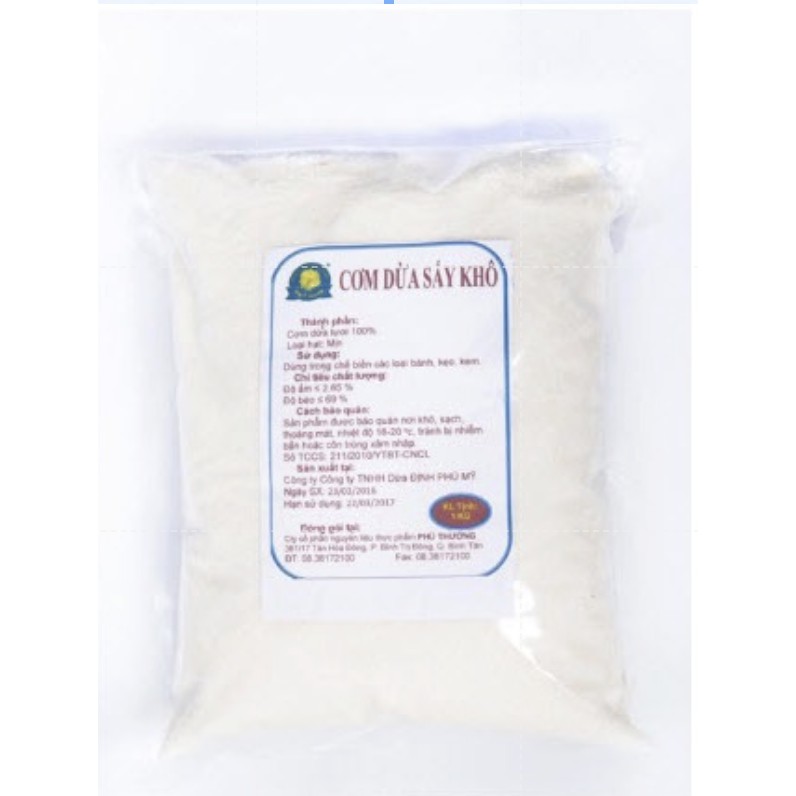[HCM]Cơm Dừa Sấy Khô 100Gr