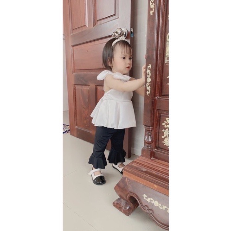 BỘ LỆCH VAI NƠ SANG CHẢNH CHO BÉ 🌸