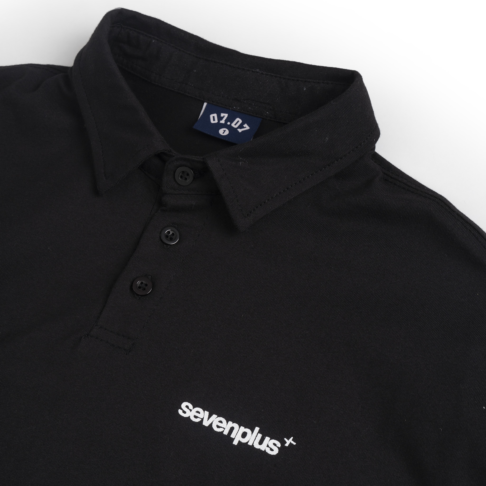 Áo Polo ngắn tay Sevenplus Basic Polo màu đen