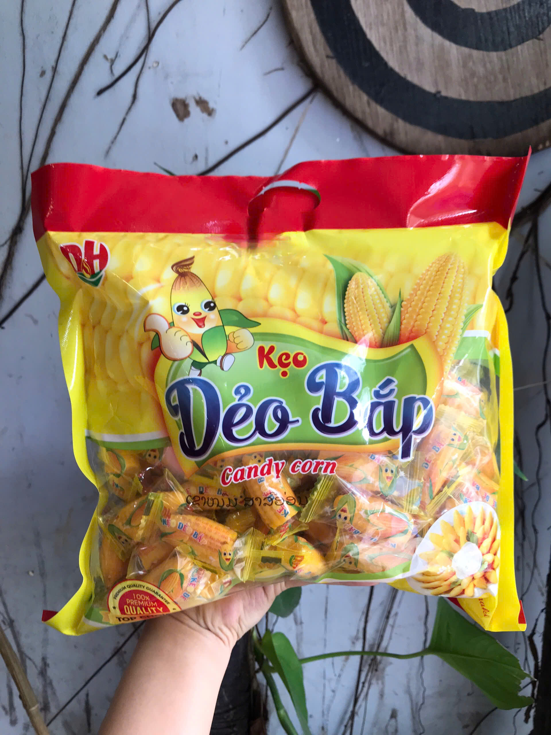 Kẹo Bắp Dẻo Đức Hiếu Loại 1 Việt Nam (Gói 1kg)