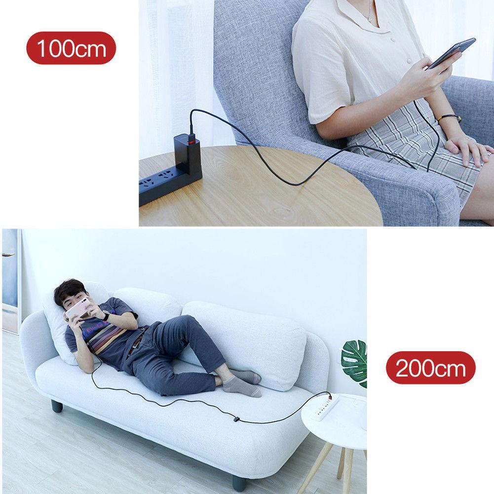 Cáp sạc Baseus Cafule USB - Type C 2m cho Samsung S8/S9/ Note8/ Note9/ Xiaomi/ Huawei/ Oppo/Nokia