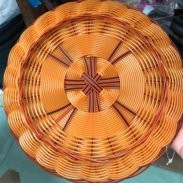 [HCM]Rế Giả Mây Đựng Trái Cây Rế Để Nồi Cơm