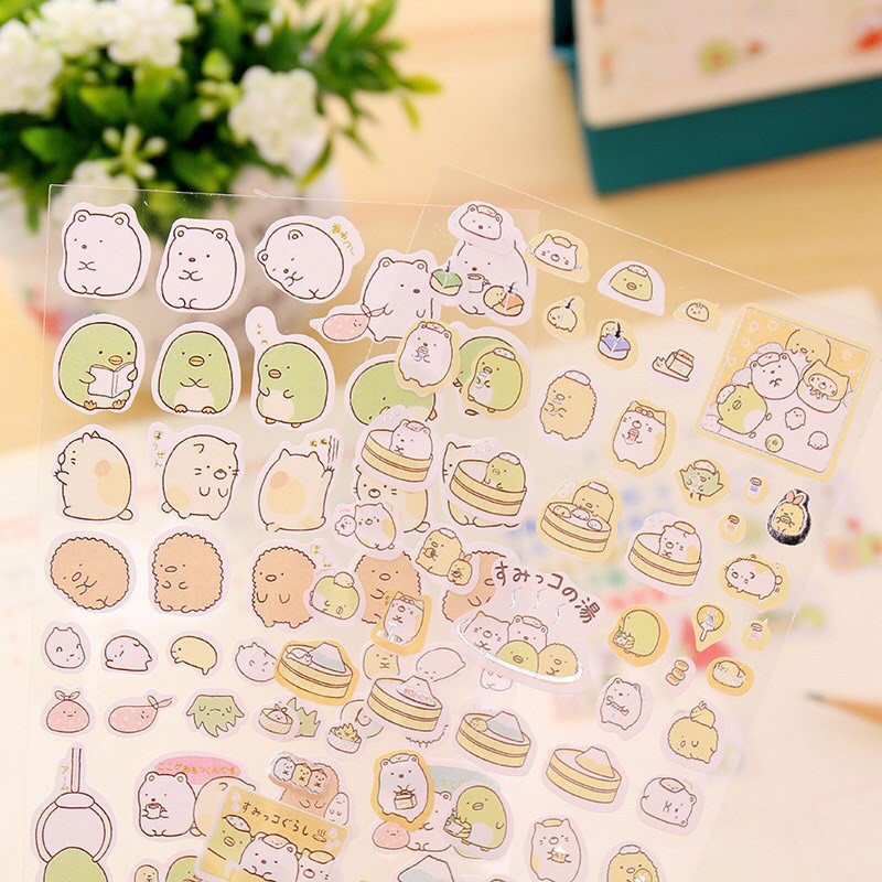 Sticker  dán Molang xinh xắn - VPP Brendo