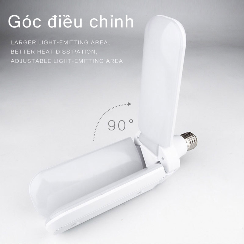 Bóng đèn Led cánh quạt (3 lá) công suất 45W