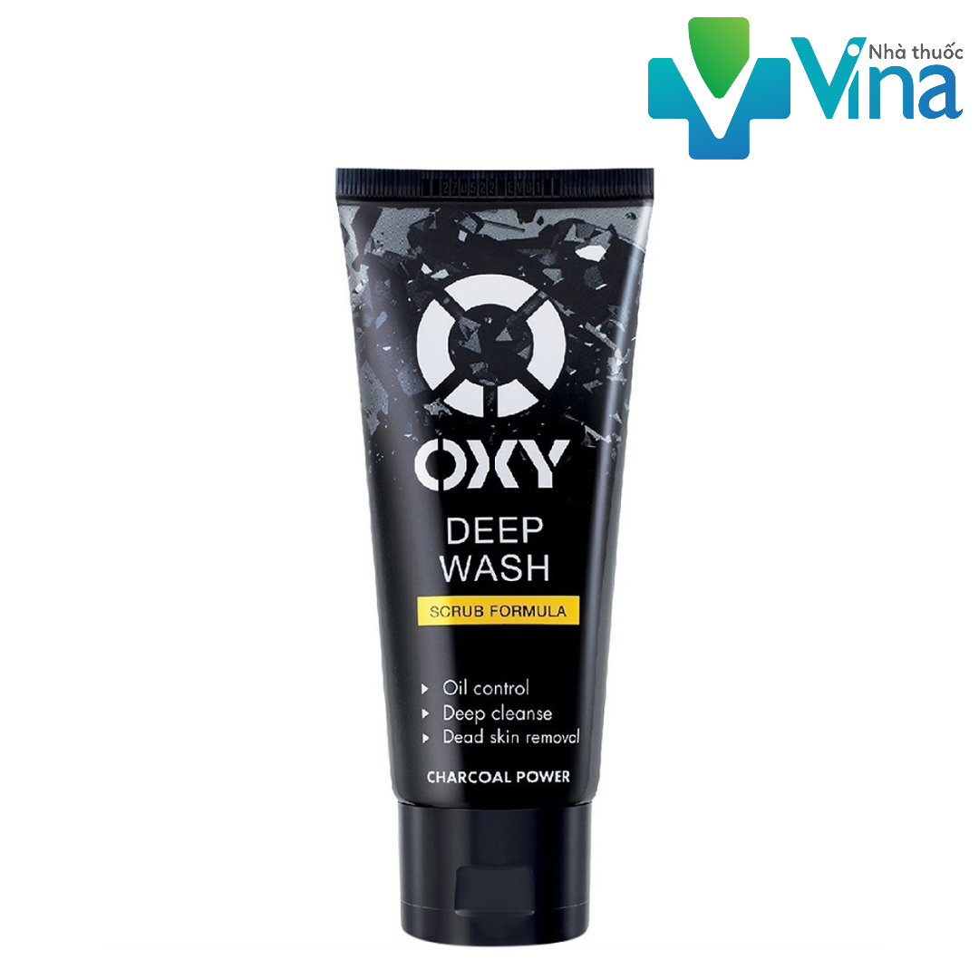 [HCM]Kem Rửa Mặt Sạch Sâu OXY Deep Wash (Cream) 100g