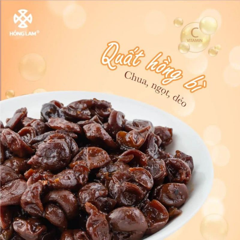 Quất Hồng Bì ô mai Hồng Lam