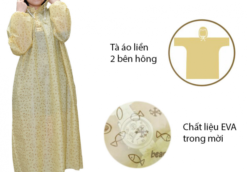 ÁO MƯA RANDO EVA CHÍNH HÃNG